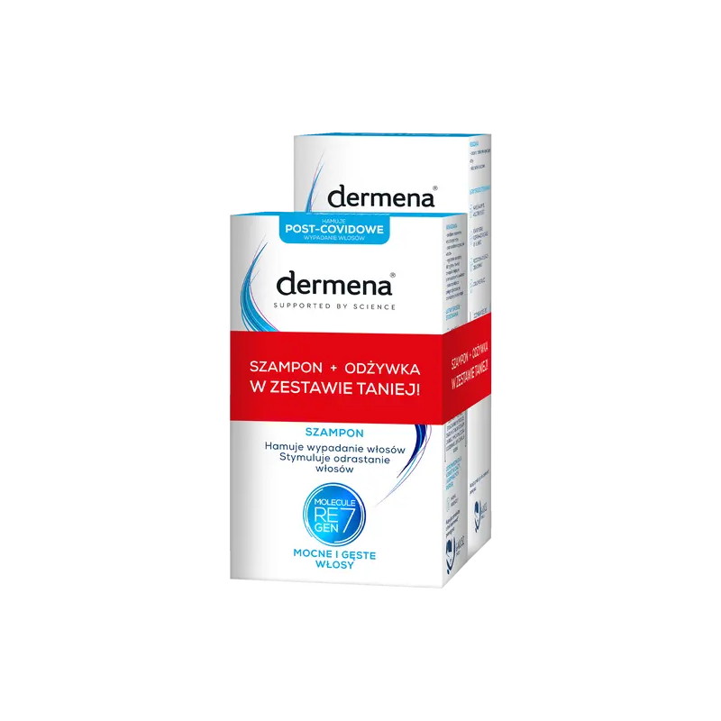 Zestaw promocyjny Dermena szampon, 200 ml + odżywka, 200 ml