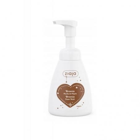 ZIAJA Brownie Pianka do mycia ciała i rąk, 250 ml