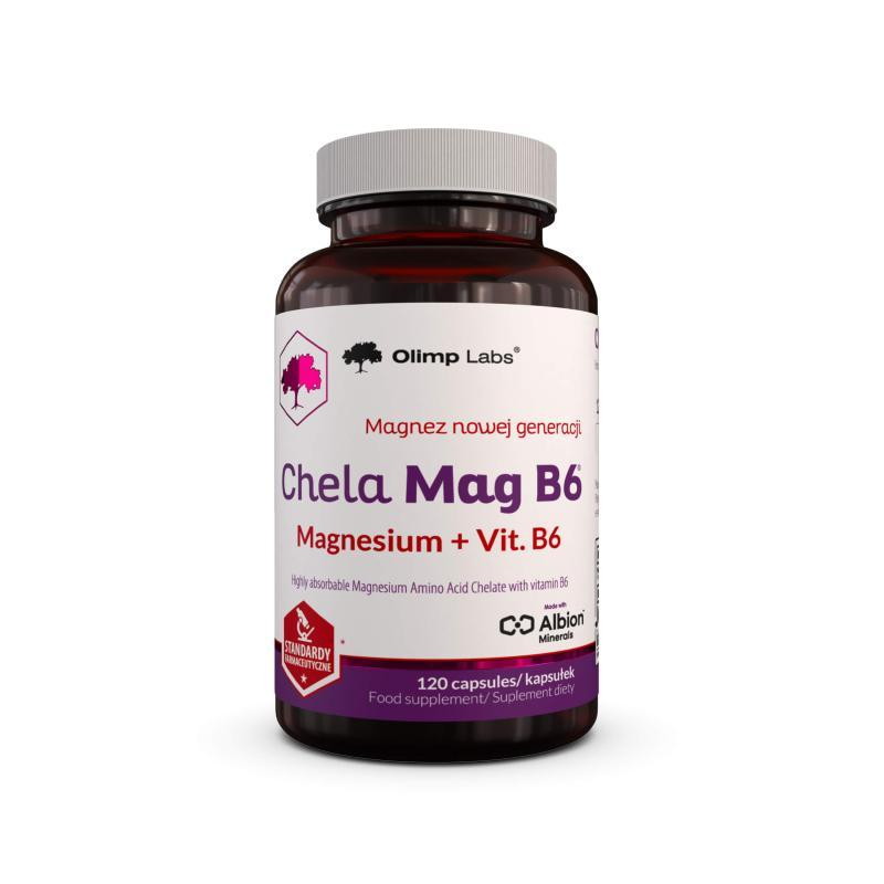 Olimp Chela-Mag B6, 120 kapsułek