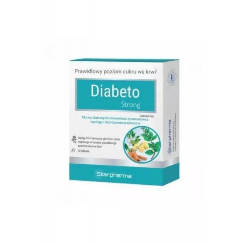 DiabetoStrong, 30 tabletek