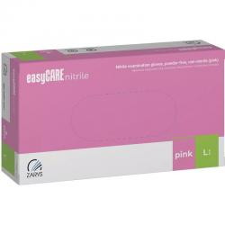 Rękawice nitrylowe różowe...