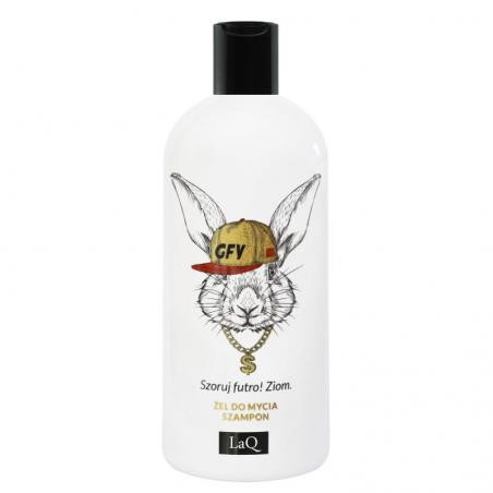 LaQ music królik żel do mycia i szampon 2w1, 300 ml