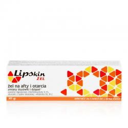Lipskin żel na afty, 10 g