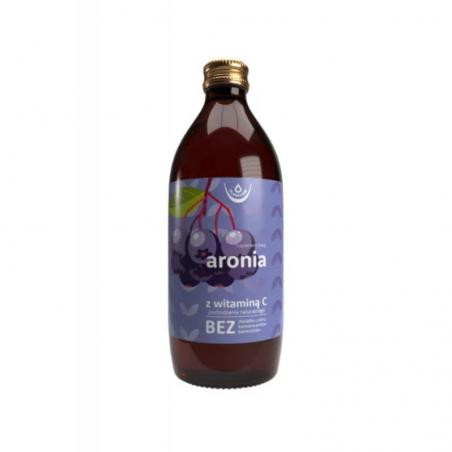 Aronia płyn z witaminą C pochodzenia naturalnego, 500 ml