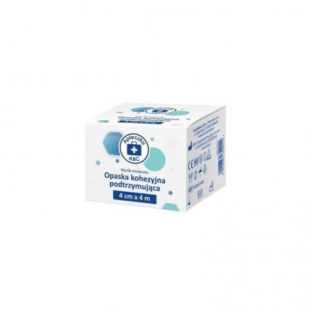 Apteczka ABC Opaska kohezyjna podtrzymująca 4 cm x 4 m, 1 sztuka