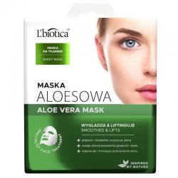 L'biotica Maska Aloesowa na tkaninie, 23 ml