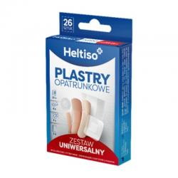 Heltiso Plastry- zestaw uniwersalny, 26 sztuk