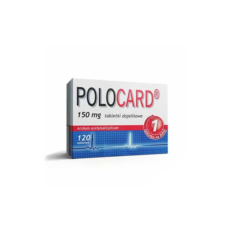 Polocard 150 mg, 120 tabletek dojelitowych