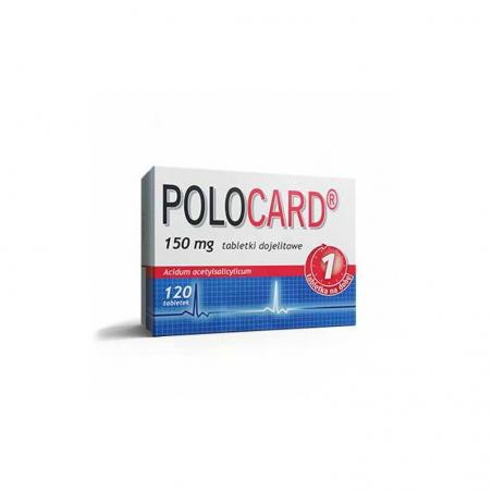 Polocard 150 mg, 120 tabletek dojelitowych