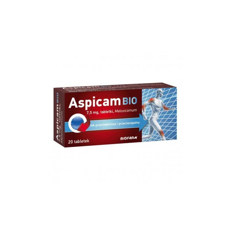 Aspicam Bio 7,5 mg, 20 tabletek