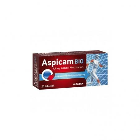 Aspicam Bio 7,5 mg, 20 tabletek