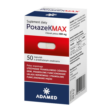 Potazek MAX, 50 kapsułek