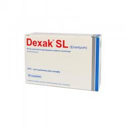 Dexak SL 25 mg, 10 saszetek