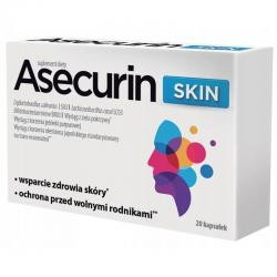 Asecurin Skin, 20 kapsułek