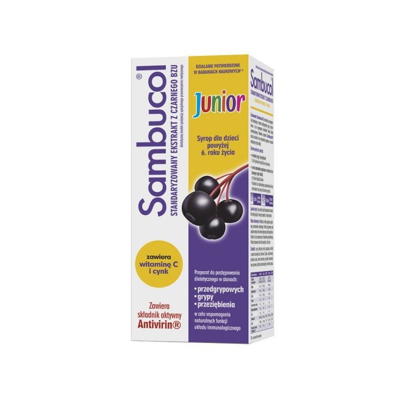 Sambucol Junior płyn 120 ml