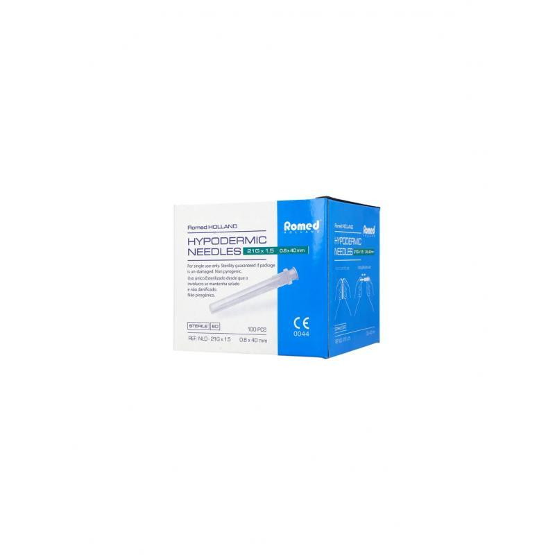 Romed Igła 21G 0,8 x 40 mm, 100 sztuk