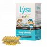 Lysi Junior Omega 3 Perełki o smaku gumy balonowej, 60 kapsułek