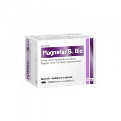 Magnefar B6 Bio, 60 tabletek