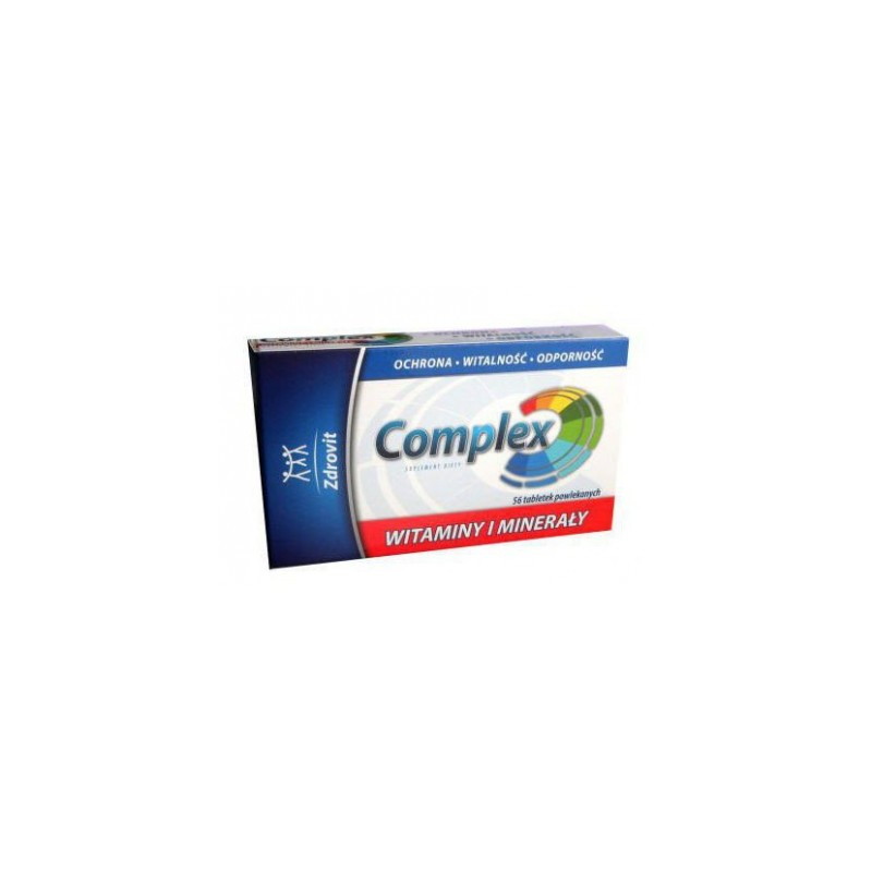 Zdrovit Complex witaminy i minerały, 56 tabletek