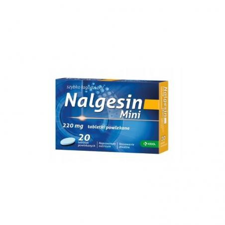 Nalgesin Mini 220 mg, 20 tabletek 