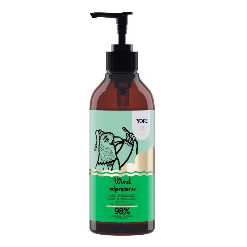 YOPE żel pod prysznic Wind, 400 ml