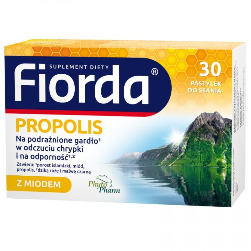 Fiorda Propolis, 30 pastylek do ssania