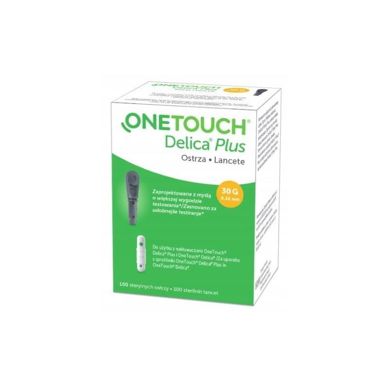 OneTouch Delica Plus, 100 sztuk