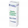 Viscoplast opaska elastyczna z zapinką, 12 cm x 5 m, 1 sztuka