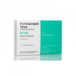 Pantoprazol Teva 20 mg, 14...