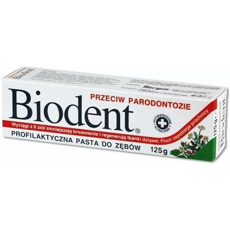 Biodent pasta do zębów przeciw parodontozie, 125 g