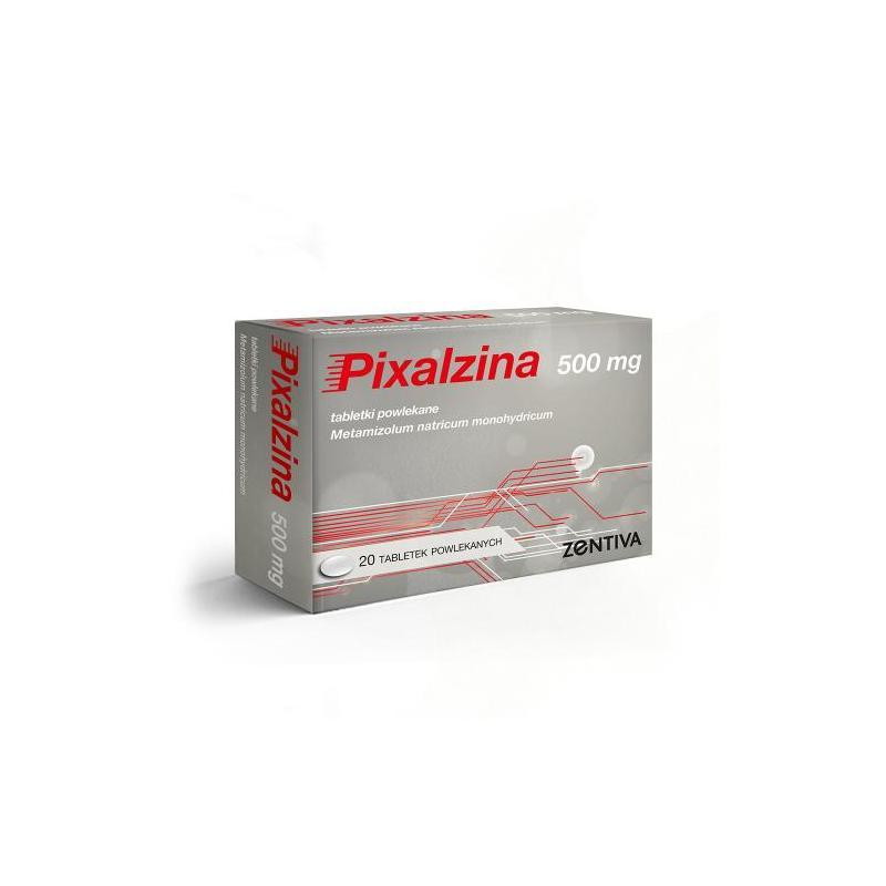 Pixalzina 500 mg, 20 tabletek powlekanych