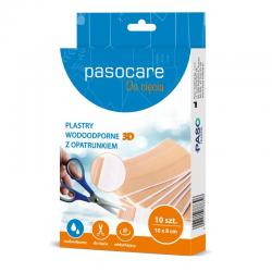 Pasocare Plaster do cięcia, wodoodporny 3D, 10 cm x 8 cm, 10 sztuk