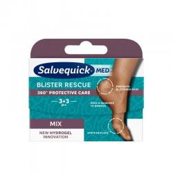 Plaster Salvequick na pęcherze mix, 6 sztuk