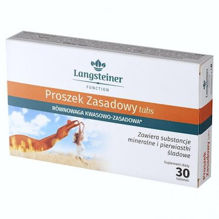 Proszek zasadowy, 30 tabletek