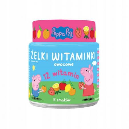 Żelki Witaminki Świnka Peppa, 60 sztuk