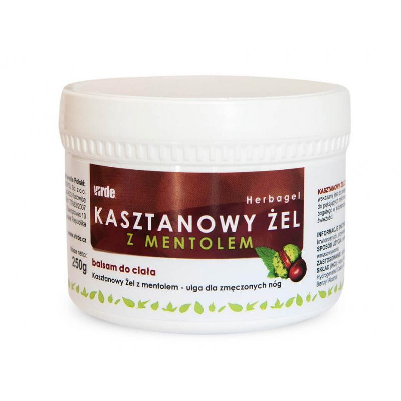 Gorce Żel Kasztanowy z mentolem, 250 ml