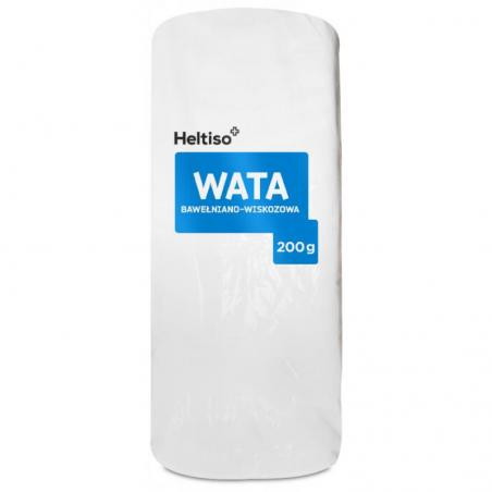 Heltiso Wata opatrunkowa bawełniano-wiskozowa, 200 g