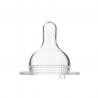 Canpol babies EasyStart Silikonowy smoczek do kaszki do butelki szerokiej, 6m+, 1 sztuka