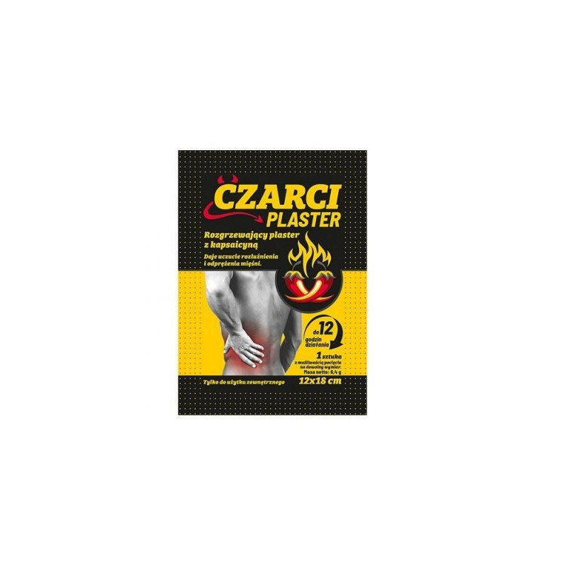 CZARCI PLASTER Rozgrzewający, 10 sztuk