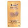 Durex Sensual Extra Lube, prezerwatywy super cienkie dodatkowo nawilżone, 10 sztuk