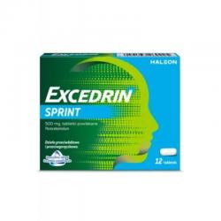 Excedrin Sprint 500 mg, 12...