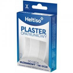 Heltiso Plaster włókninowy z opatrunkiem, 1 m x 8 cm, 1 sztuk