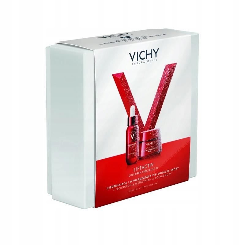 Zestaw Promocyjny Vichy Liftactiv Collagen Specialist, serum + krem, 30 ml + 50 ml