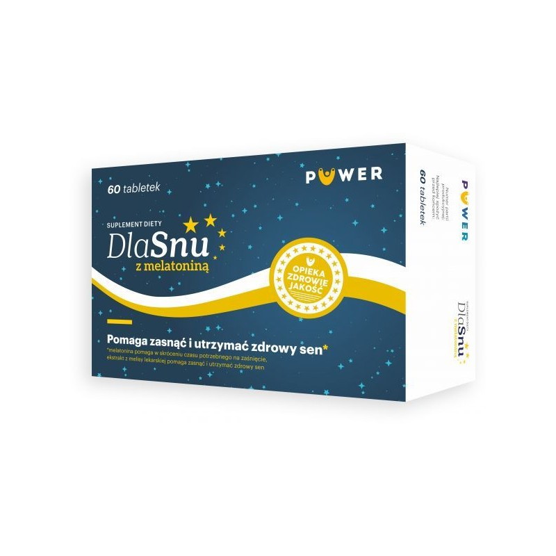 DlaSnu z melatoniną, 60 tabletek