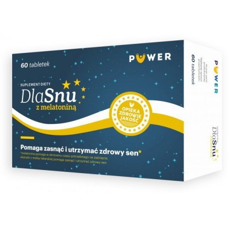 DlaSnu z melatoniną, 60 tabletek