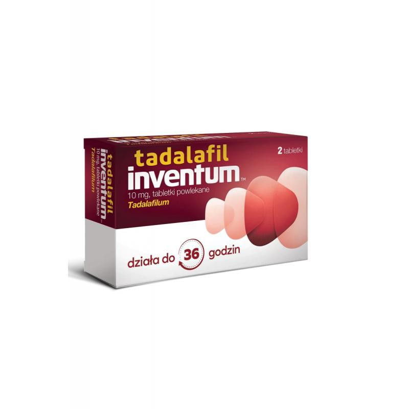 Tadalafil Inventum 10 mg, 2 tabletki powlekane