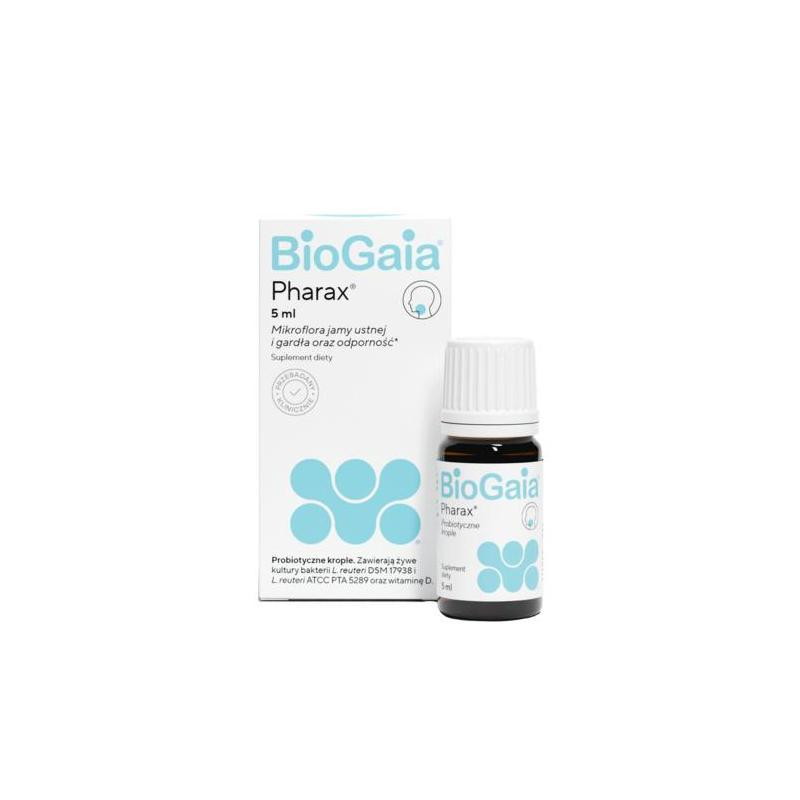 Biogaia Pharax, krople, 5 ml