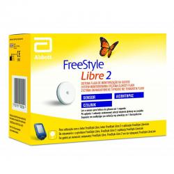 FreeStyle Libre 2, system monitorowania stężenia glukozy, sensor, 1 sztuka