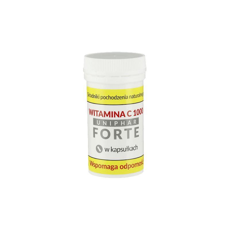 Uniphar Forte Witamina C 1000, 30 kapsułek