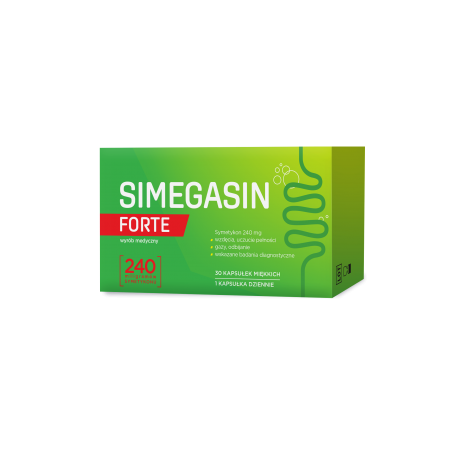 Simegasin Forte, 30 kapsułek